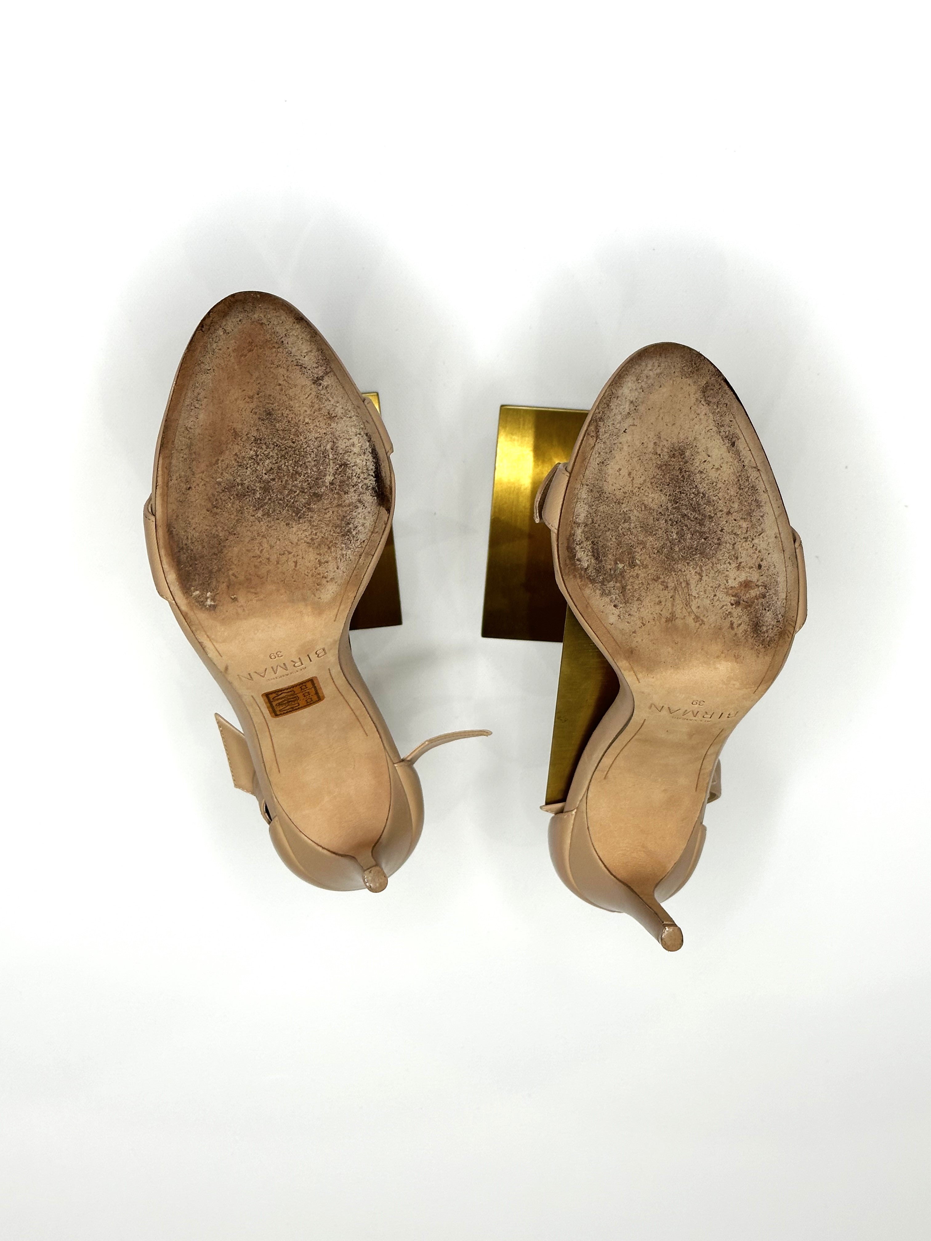 Alexandre Birman Clarita Bow Leather Sandal - Very Gently Worn